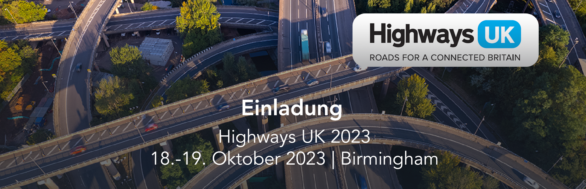 Einladung Highways UK 23 DE